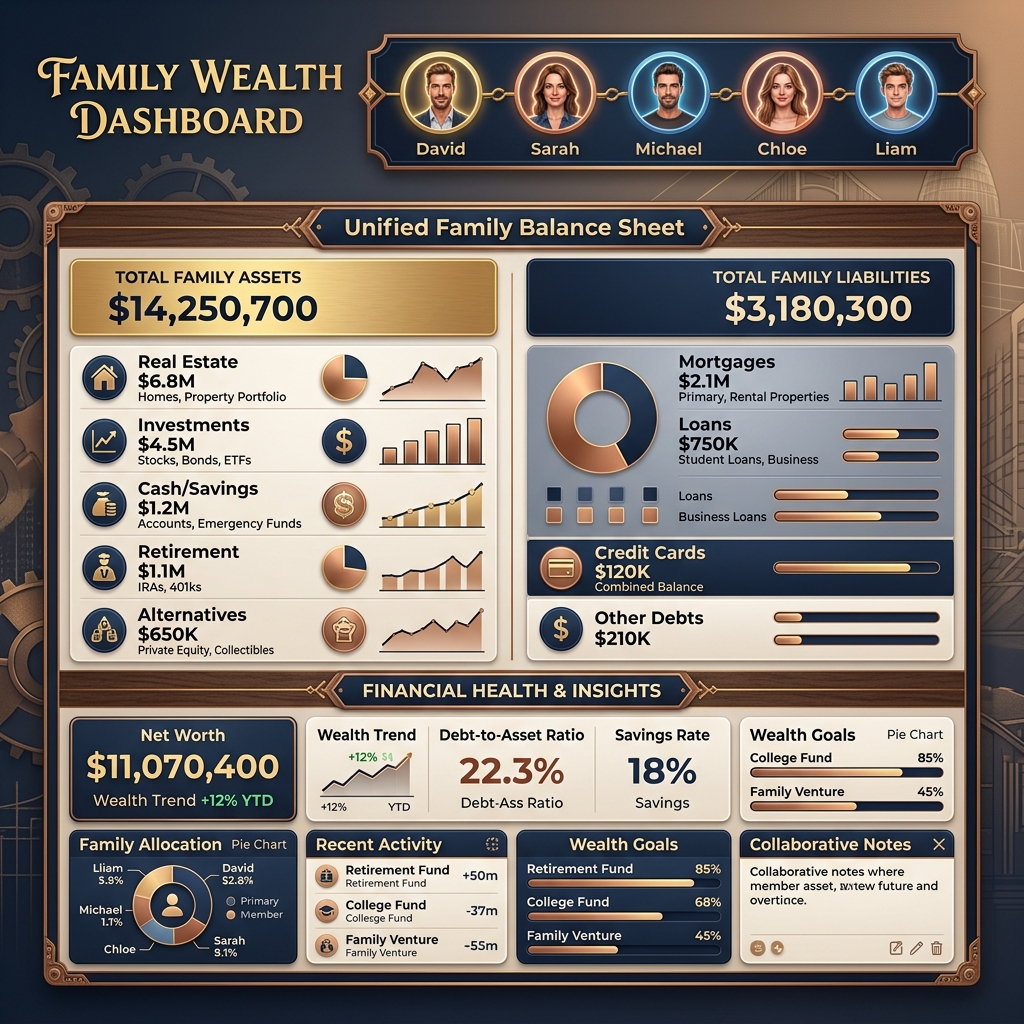 Family Wealth Dashboard